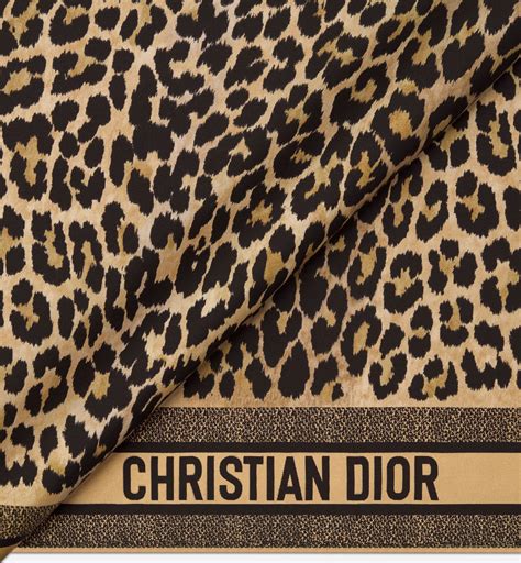 Dior men's leopard print